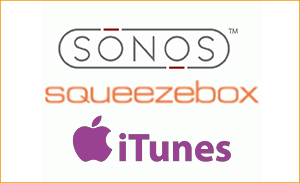 Sonos iTunec Squeezebox