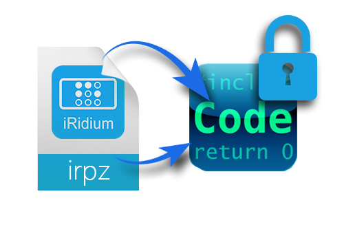 Сейчас вы сможете закодировать файлы проектов iRidium